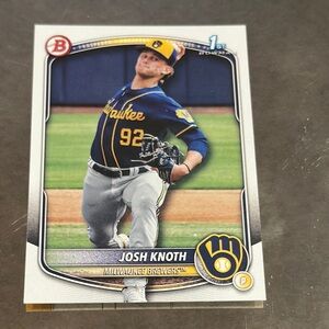 Milwaukee Brewers Baseball Card